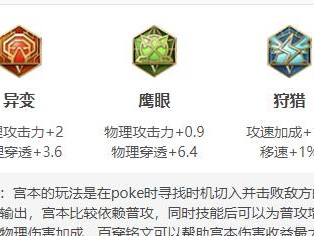 以身法宫本铭文出装攻略（打造无敌防御，掌控全场！（）